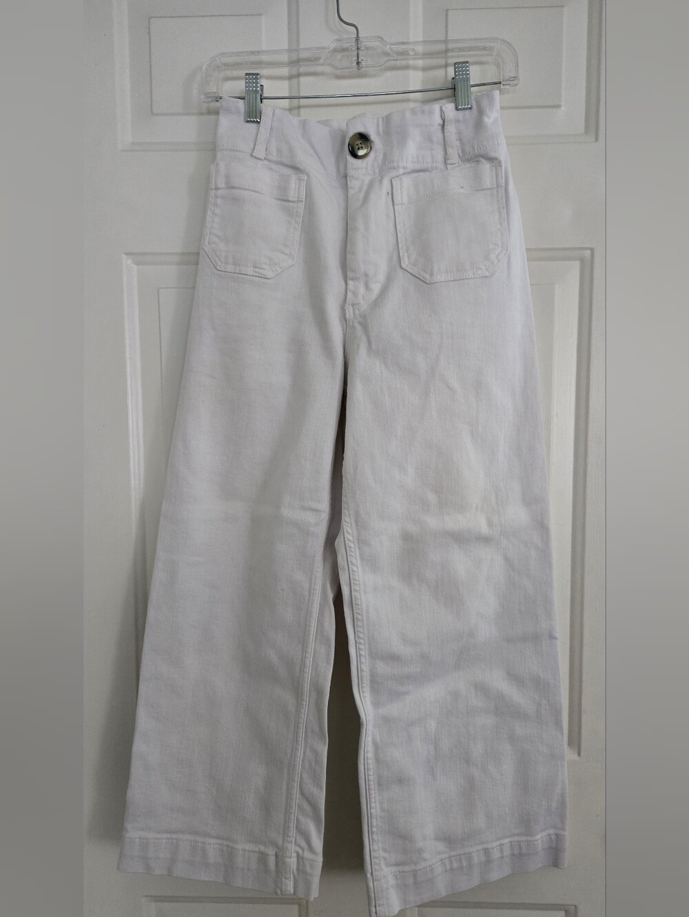 Pilcro Anthropologie The Skipper Wide-Leg Crop Jeans